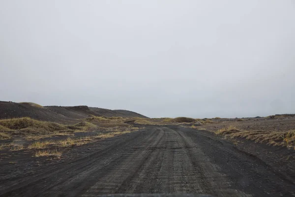 Чудовий Краєвид Ісландії Похмурий День — стокове фото