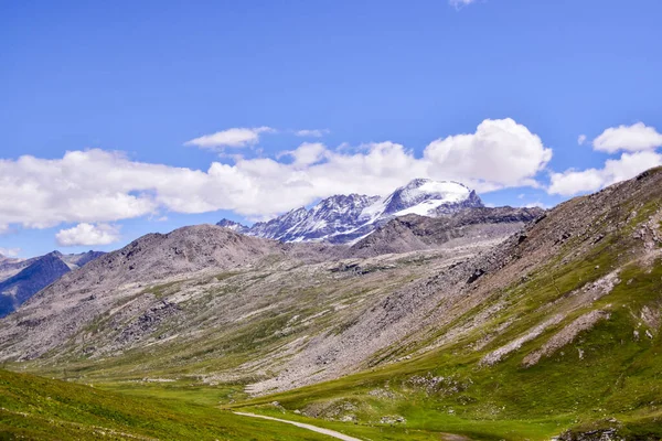 Une Belle Vue Sur Les Alpes Depuis Réserve Naturelle Gran — Photo