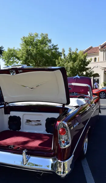 Fresno Estados Unidos Outubro 2021 Close Clássico 1956 Bel Air — Fotografia de Stock