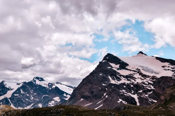 Una Hermosa Vista Los Alpes Desde Gran Paraíso Reserva Natural — Foto de Stock