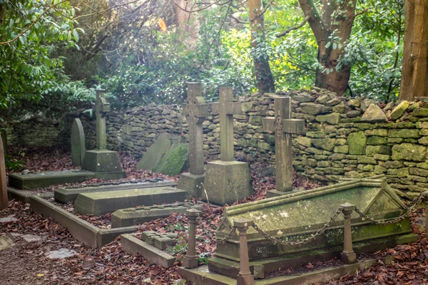 Monumentale Graven Kasteel Combe Chippenham Engeland — Stockfoto
