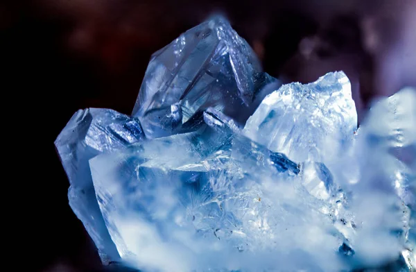 Renkli Kristallerin Yakın Plan Çekimi Arka Plan Olarak Kullanılabilir — Stok fotoğraf