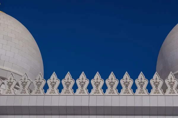 Sheikh Zayed Grand Mosque Center Abu Dhabi Egyesült Arab Emírségek — Stock Fotó