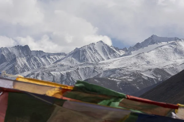 Montañas Nevadas Ladakh Himalaya Indio —  Fotos de Stock