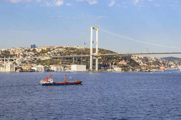 Ein Boot Meer Istanbul Türkei — Stockfoto