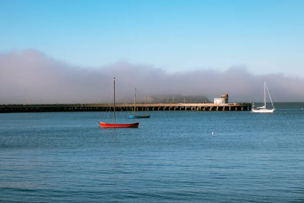 Vacker Utsikt Över Brygga Vid Havet San Francisco Usa — Stockfoto