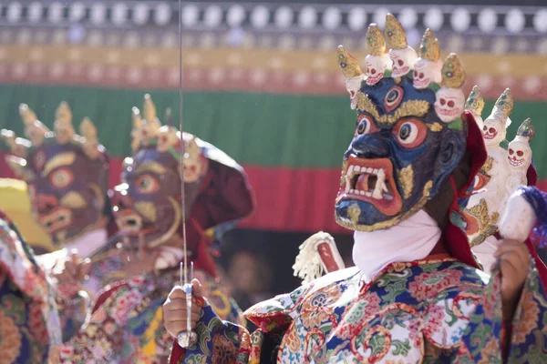 Буддійські Танці Гімалаях — стокове фото