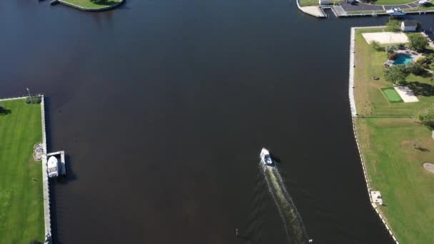オランダの首都の空中からの眺め — ストック動画