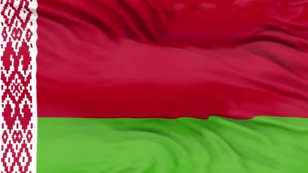Flaga Iranu Izolowana Białym Tle Renderowanie — Wideo stockowe