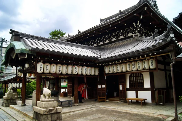 Kiotói Zenkyoan Japán Templom Látványa — Stock Fotó