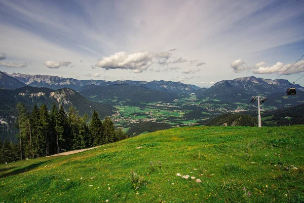 Гора Ватцман Баварських Альпах Селі Берхтесгаден Німеччина — стокове фото