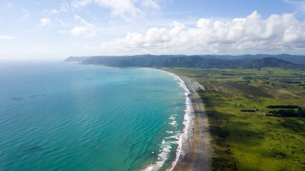 Araroa Beach East Cape New Zealand Drone — Stock Photo, Image