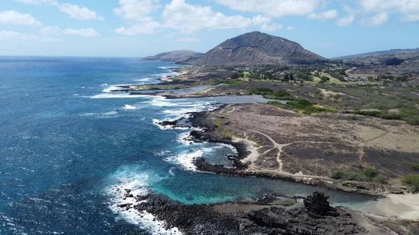 Hermoso Plano Paisaje Oahu Hawaii —  Fotos de Stock