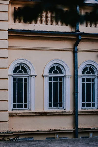 Vertical Shot Residential Building Daylight Iasi Romania — Stock Photo, Image
