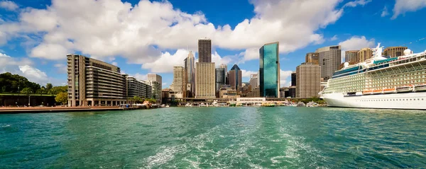 Ein Malerischer Blick Auf Hohe Wolkenkratzer Und Moderne Gebäude Sydney — Stockfoto