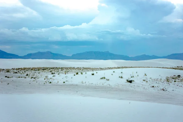 Paesaggio Panoramico White Sands National Monument Paesaggio Del Nuovo Messico — Foto Stock