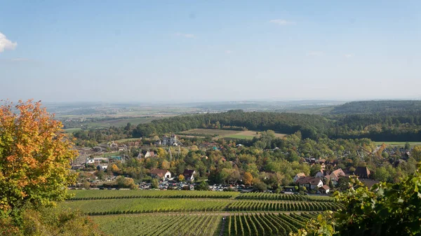 Ett Landskap Cleebronn Baden Wurttemberg — Stockfoto