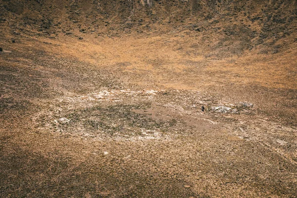 Una Vista Una Zona Deserta Arida — Foto Stock