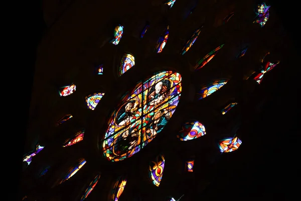 Stained Glass Cathedral — Foto Stock