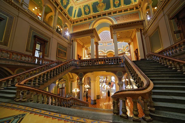 Des Moines Verenigde Staten Okt 2021 Des Moines State Capitol — Stockfoto