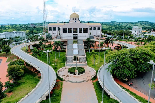 Trindade Brazil Jan 2021 View Church Basilica Sanctuary Divine Father — Stock Photo, Image