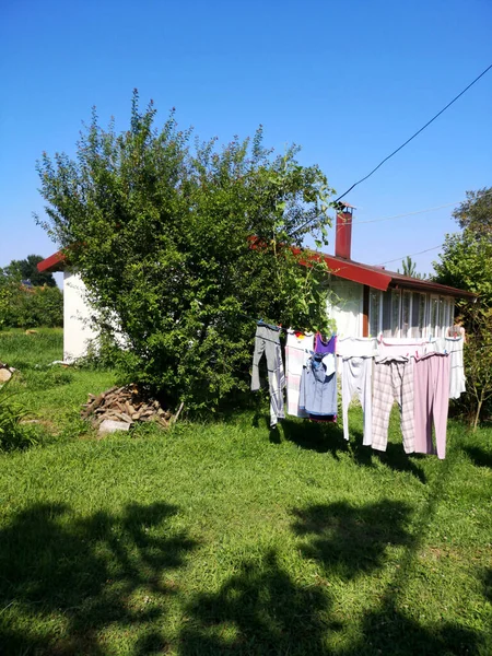 Vecchia Casa Nel Villaggio Maksudiye Vicino Adapazari Nella Provincia Sakarya — Foto Stock