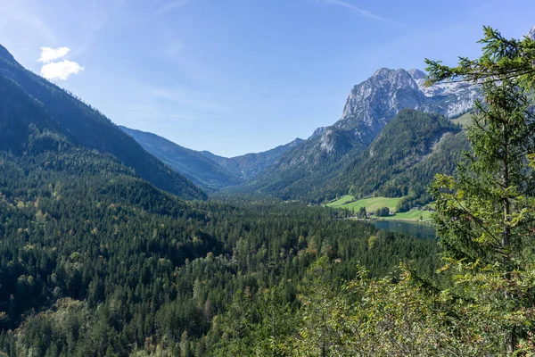 Plano Paisajes Naturales Hintersee Baviera Alemania — Foto de Stock