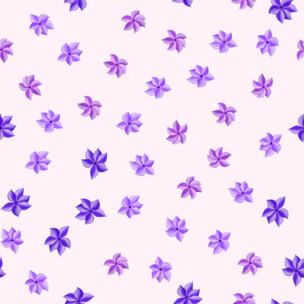 Seamless Floral Patterned Background Pink Purple Flowers — Stock Photo, Image