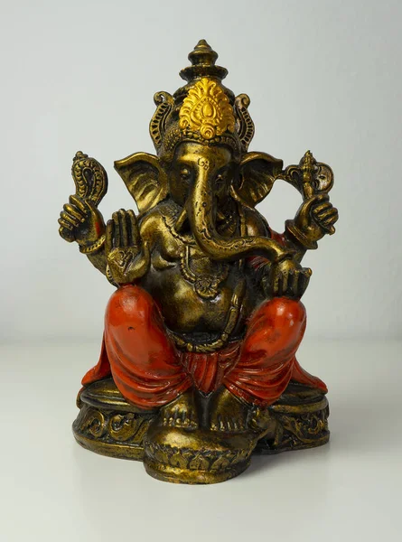 Tiro Vertical Estátua Deus Ganesha — Fotografia de Stock
