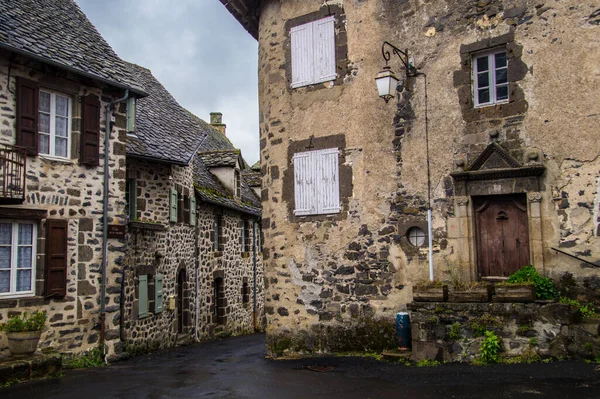 Una Bella Vista Dei Venditori Nel Cantal Francia — Foto Stock