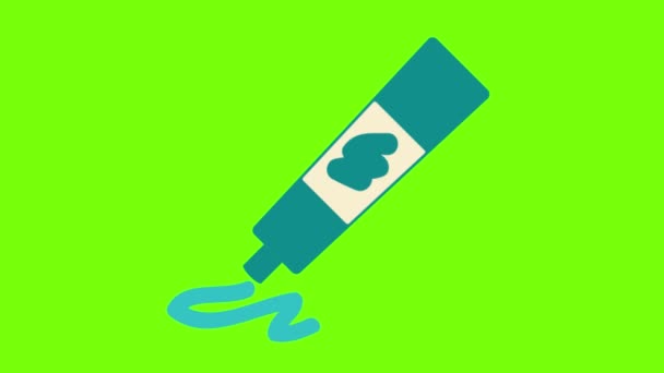 Illustration Glue Icon Sign — 图库视频影像