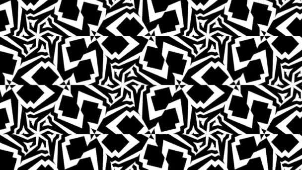 Abstract Background Monochrome Texture Image Including Effect Black White Tones — Stock Video