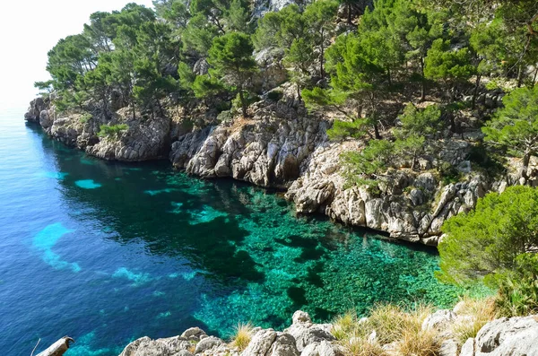 Balearen Vanaf Kust Van Het Schiereiland Formentor Mallorca Spanje — Stockfoto