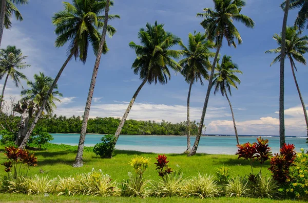 Calmo Oceano Pacífico Idílica Ilha Savaii Samoa Oceania — Fotografia de Stock