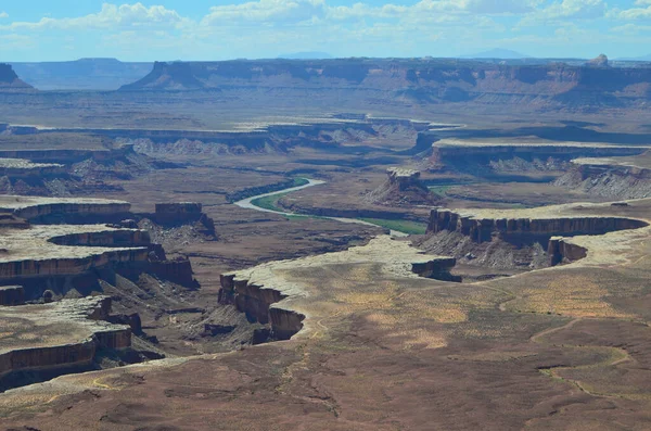 Scenic Nature Canyonlands National Park Utah United States Sunny Day — Stok fotoğraf