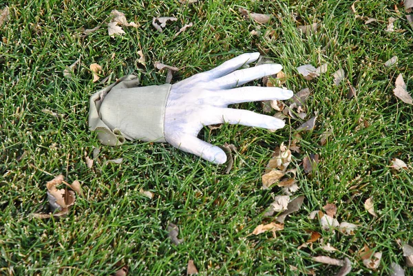 Artificial White Hand Grass — Zdjęcie stockowe