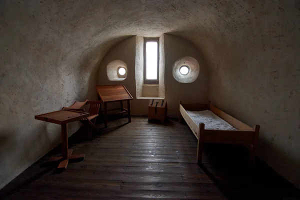 Habitación Dentro Del Castillo Vianden Luxemburgo —  Fotos de Stock