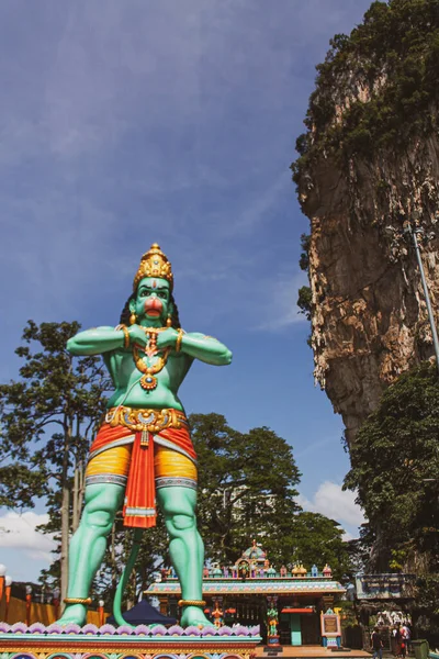 Una Hermosa Vista Estatua Hanuman Malasia — Foto de Stock