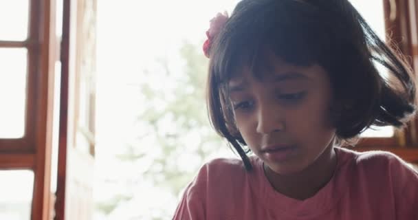Tutup Gadis India — Stok Video