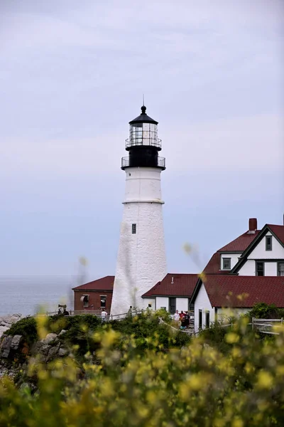 Вертикальний Знімок Lighthouse Cape Сша — стокове фото