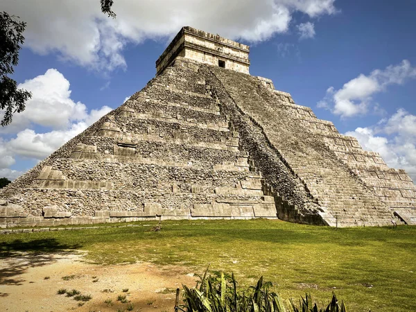 Scenic View Chichen Itza Pyramid Mexico —  Fotos de Stock