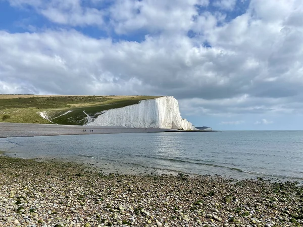 Eine Schöne Aufnahme Der Seven Sisters Cliffs Großbritannien — Stockfoto