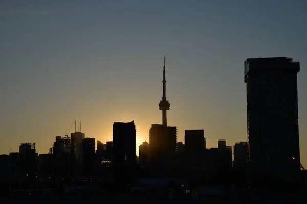 Beautiful Sunrise Toronto Skyline — Stock fotografie
