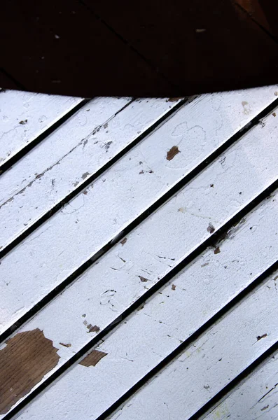Vertical Shot Weathered White Wooden Planks — Stok fotoğraf