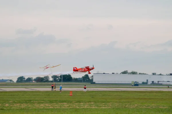 Aircraft Taking Airport Airshow — Stock fotografie