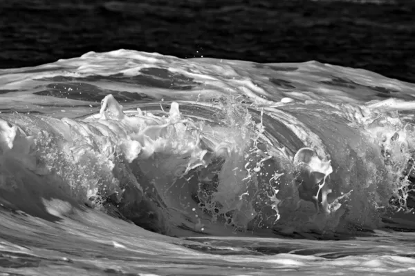 Прекрасный Вид Океан Огромные Волны — стоковое фото