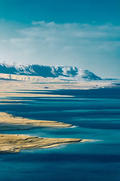 Een Prachtig Uitzicht Dode Zee Ochtend — Stockfoto