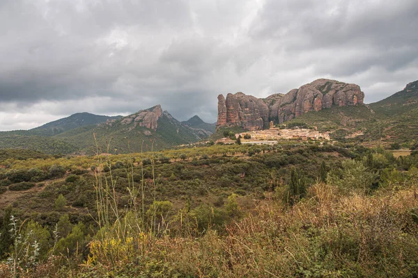 Mallos Riglos Rock Formation Province Huesca Aragon Spain — Stock Photo, Image