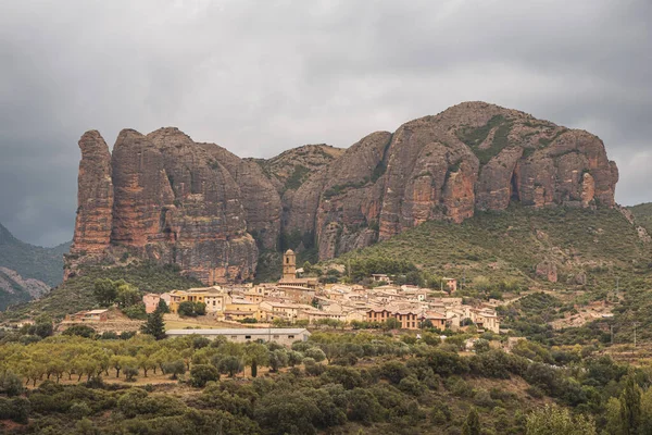 Mallos Riglos Rock Formation Province Huesca Aragon Spain — Stock Photo, Image