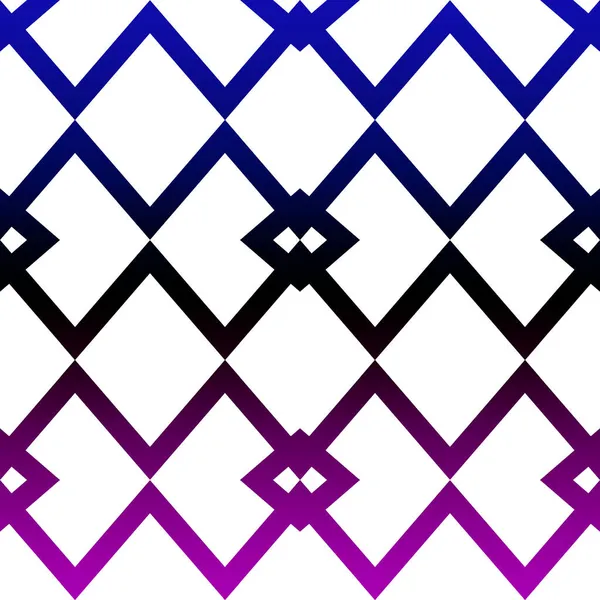 Una Ilustración Líneas Púrpuras Negras Azules Sobre Fondo Aislado — Foto de Stock
